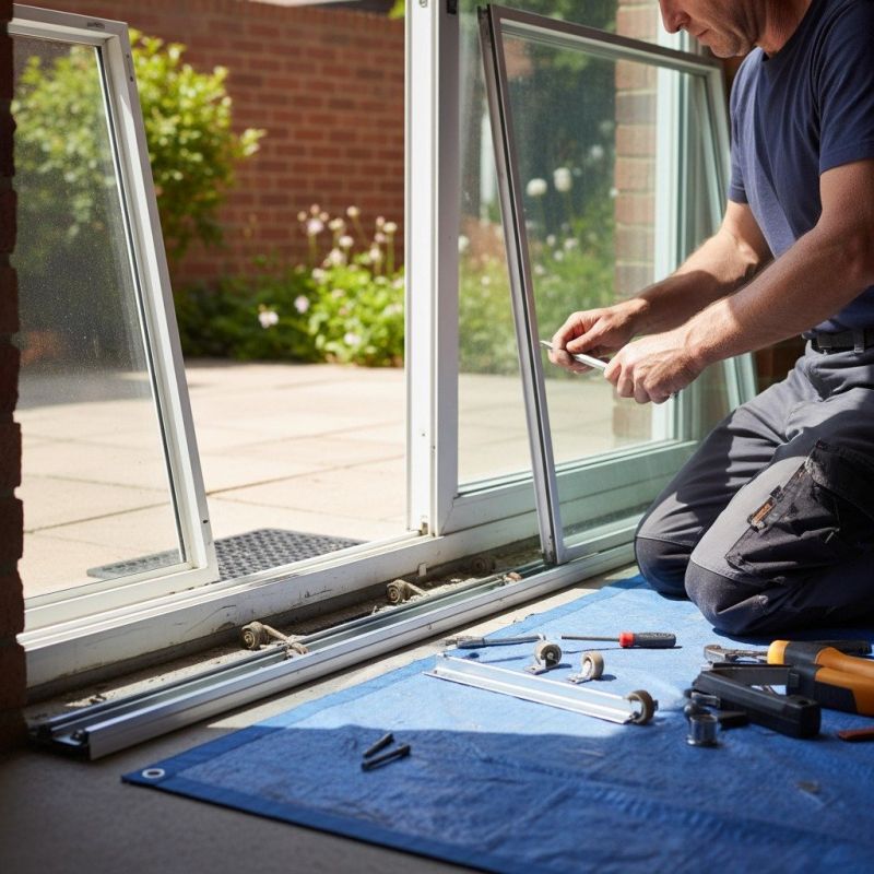 Sliding Door Track Repair in Alpharetta, GA