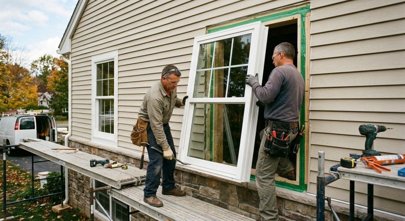 Vinyl Windows Installation in Manchester, NH