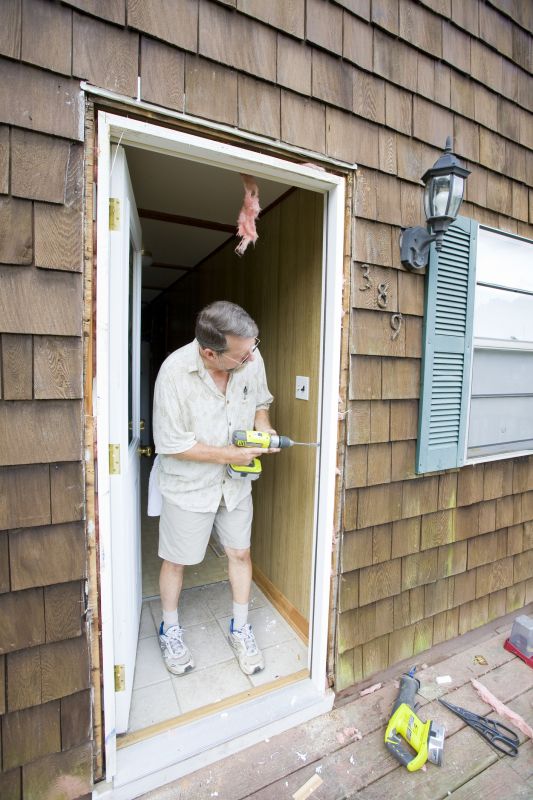 Wood Door Repair in Conroe, TX