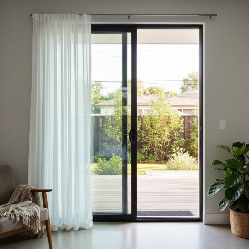 Wood Sliding Door Installation in Overland Park, KS